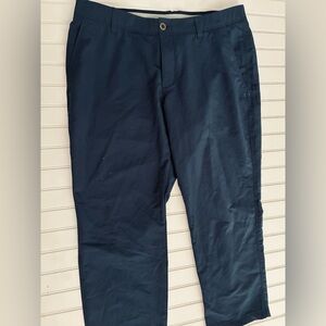 UNDER ARMOUR mens navy golf pants